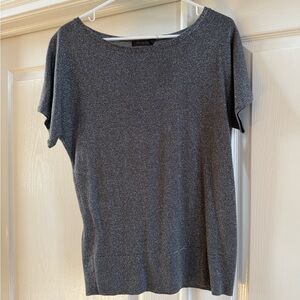 The Limited Grey and Silver top NWT short sleeve Medium M